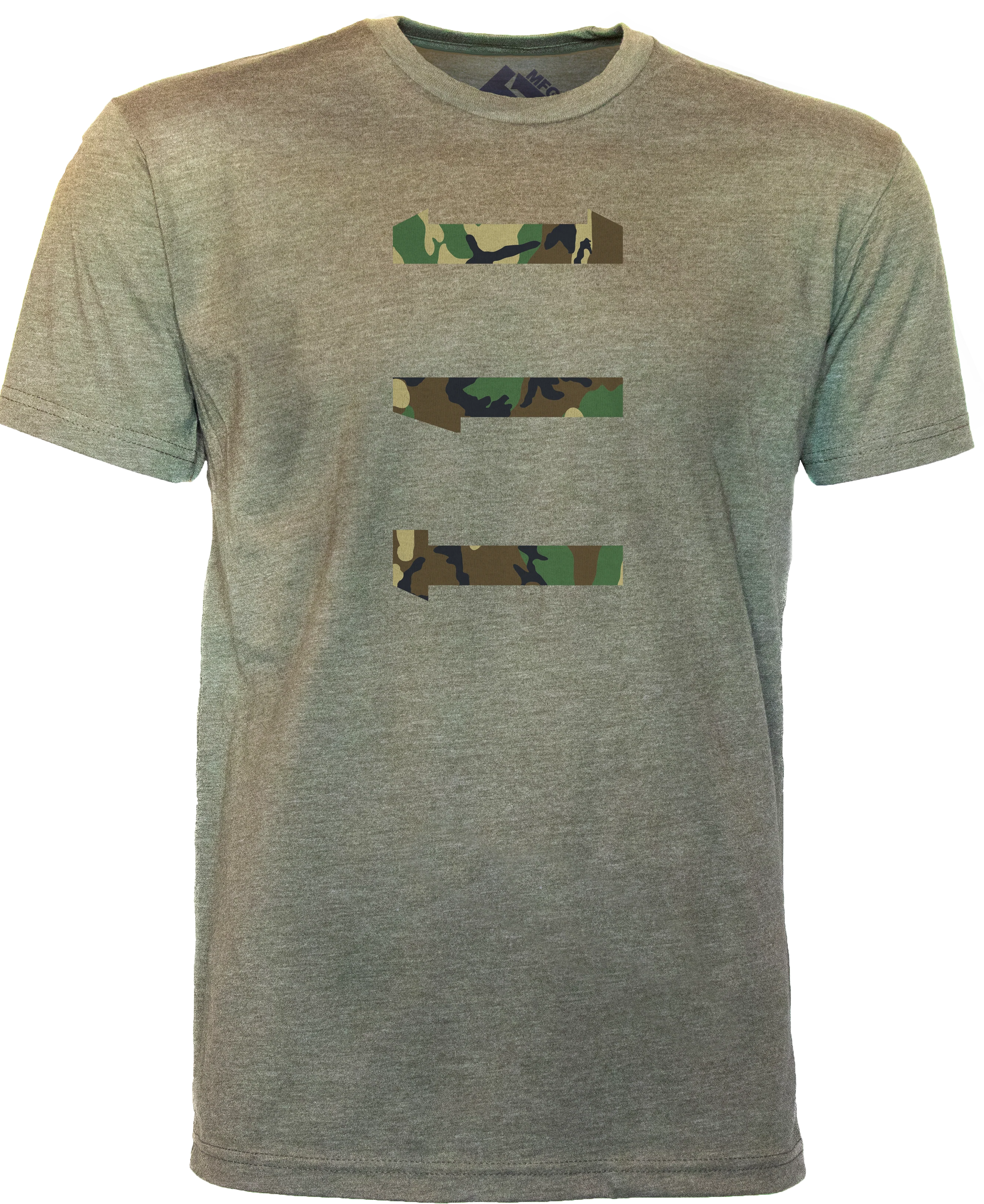 T1C - Woodland 3 Bar - T-SHIRT - Image 3